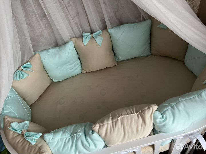 Бортики в кроватку