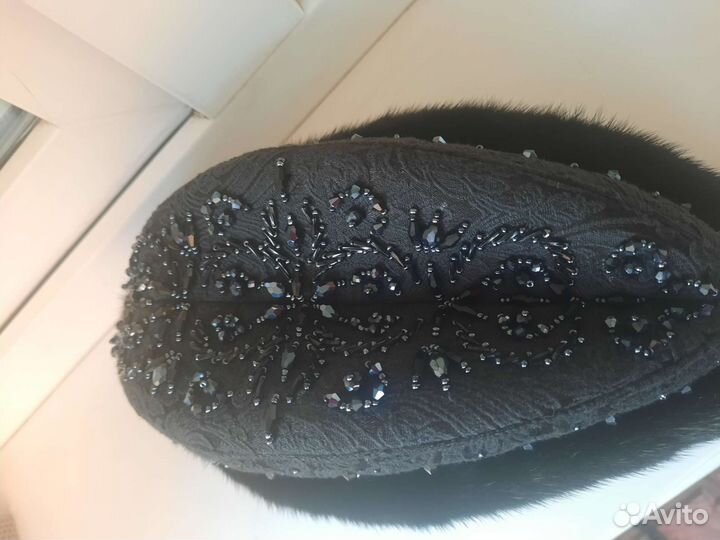 Боярка-пилотка женская норковая