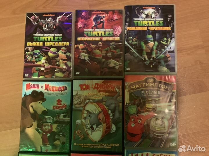 Мультфильмы на dvd