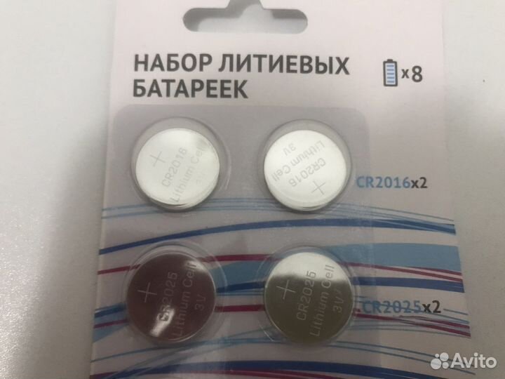 Литиевая батарейка типа CR2016