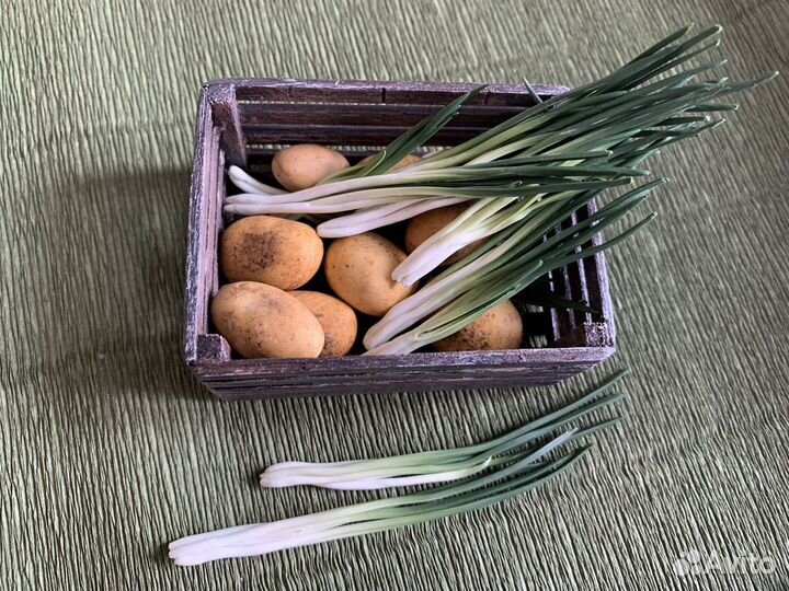 Фрукты и овощи из полимерной глины