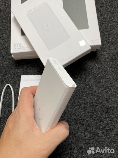 Повербанк xiaomi с беспроводной зарядкой