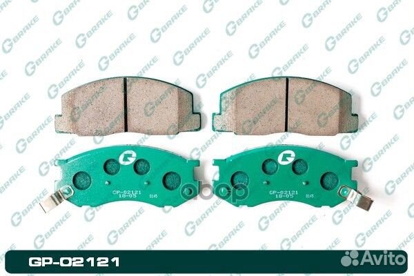 GP-02121 колодки тормозные G-Brake / 1328 / GP