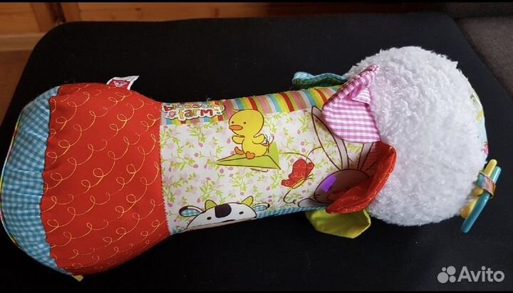 Игрушка для обучения ползанью валик (развивающий)