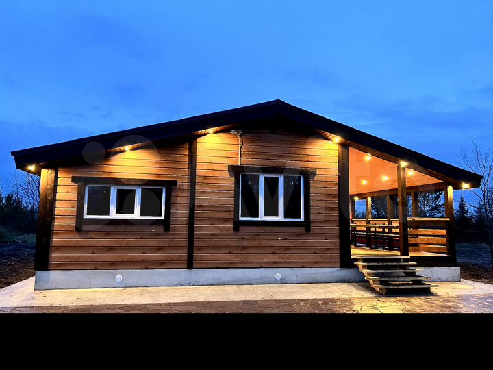 Коттедж 110 м² на участке 4 га