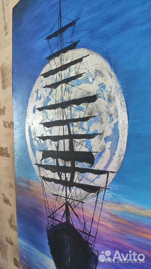 Картина маслом на холсте большая