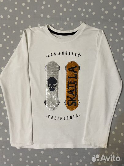 Футболки с длинным рукавом H&M, р. 140, 146-152