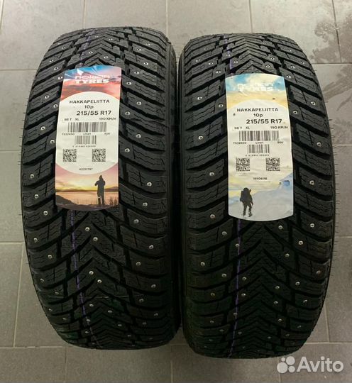 Nokian Tyres Hakkapeliitta 10p 215/55 R17 98T