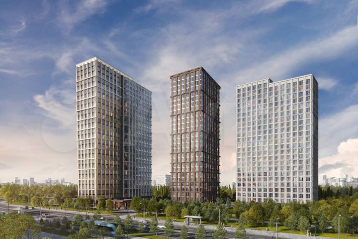 2-к. квартира, 69,6 м², 20/30 эт.