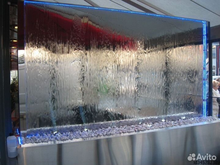 Водопад по стеклу - от производителя