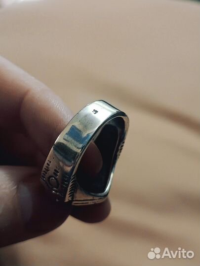 Мужской Байкерский Перстень Harley- серебро