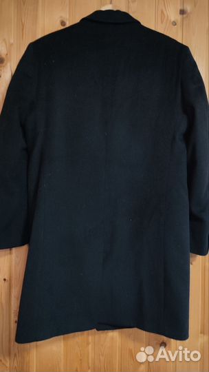 Пальто мужское черное