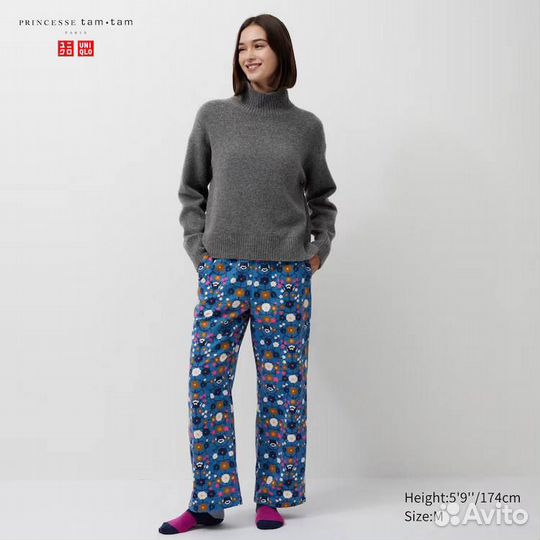 Uniqlo Princesse Tam Tam водолазка, трусы, штаны