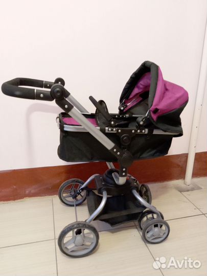 Коляска для кукол 2в1