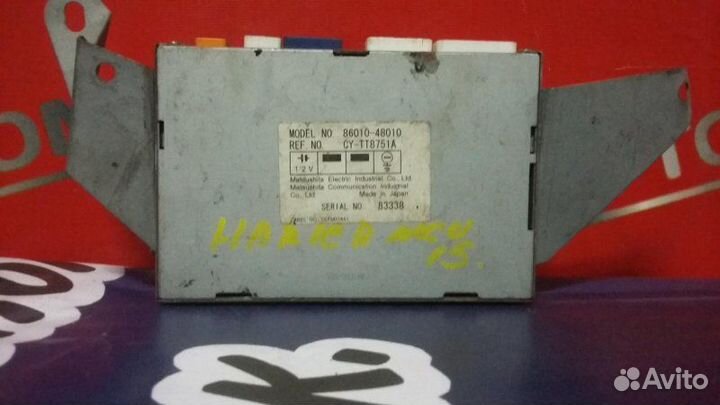 TV-тюнер Toyota Harrier MCU15W 1MZ