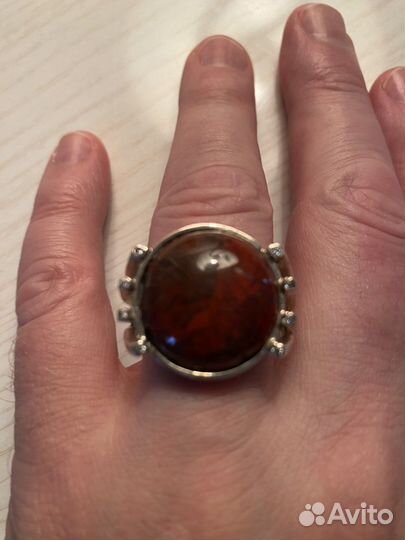 Перстень мужской серебро