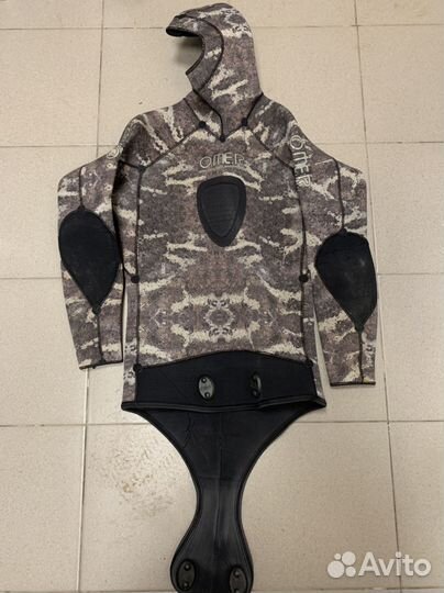 Гидрокостюм для подводной охоты 7мм omer