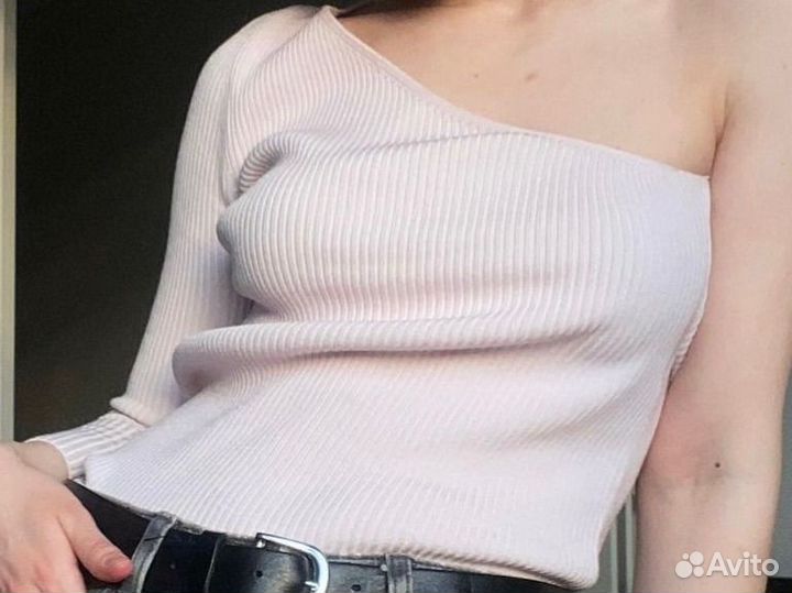 Топ трикотажный mango