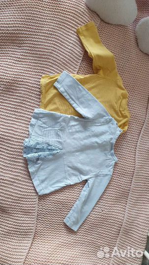 Вещи пакетом для девочки 80см