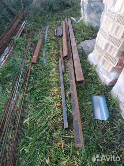 Арматура 10-12, профильная труба