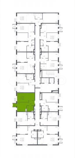 1-к. квартира, 36,6 м², 17/17 эт.