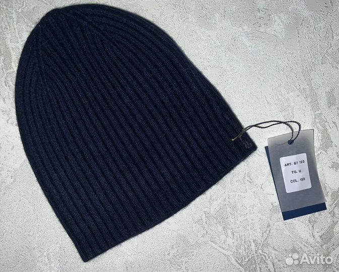 Шапка мужская кашемировая новая emilio romanelli