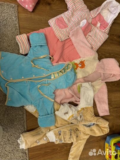 Детские вещи пакетом 68-74
