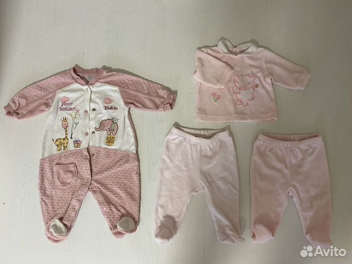Вещи на девочку 62-68 см итальянского бренда Brums