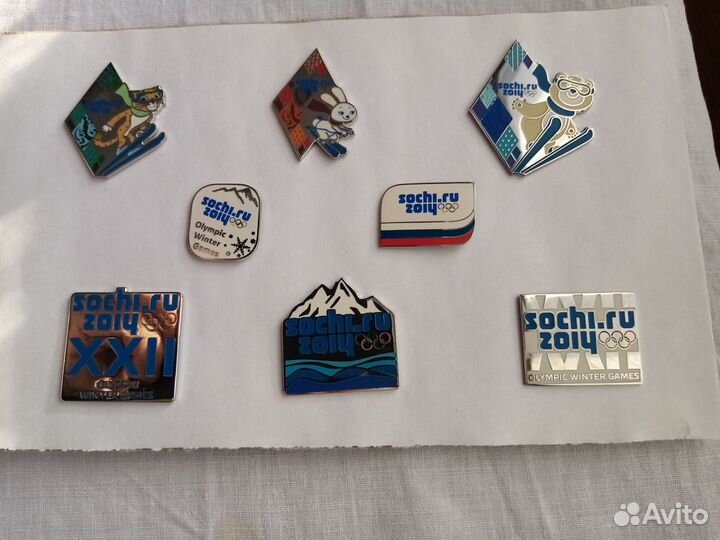 Значки сочинской олимпиады