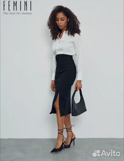 Юбка-карандаш миди