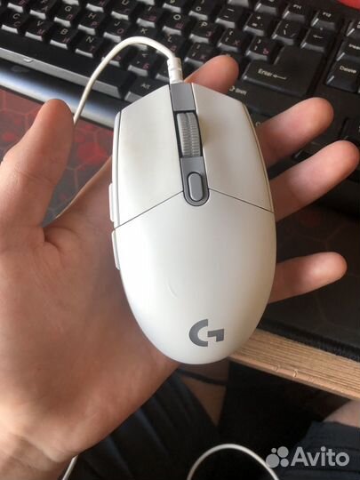 Игровая мышь logitech