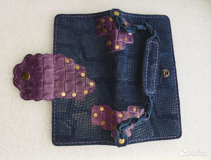 Клатч - натуральная кожа