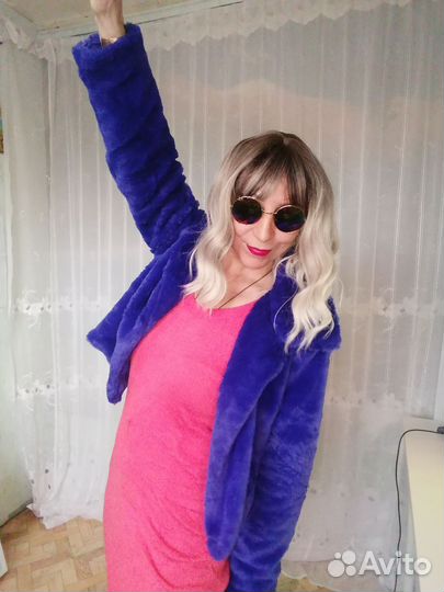 Шубка Чебурашка 44-46