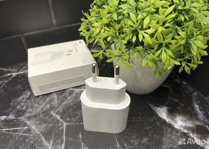 Оригинальная зарядка на iPhone (20w) + гарантия