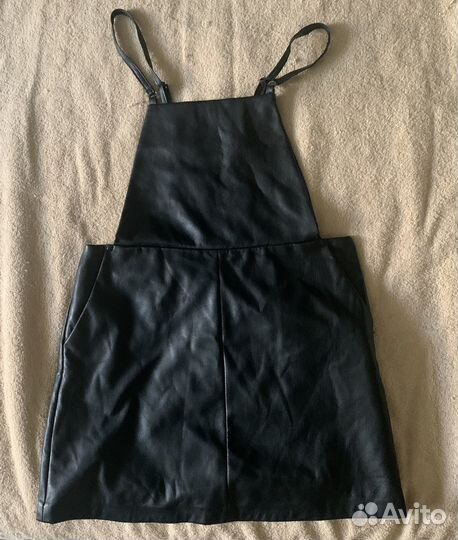 Кожаный сарафан