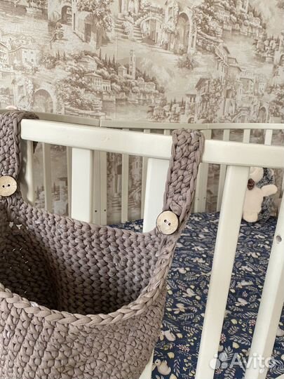 Детская кровать трансформер овальная круглая