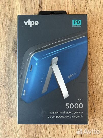 Магнитный беспроводной powerbank Vipe 5000mah