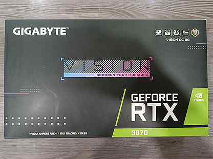 Gigabyte RTX 3070 Vision OC 8Gb с гарантией