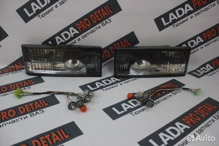 Задние фонари LADA 2108-2114 (тонированные)