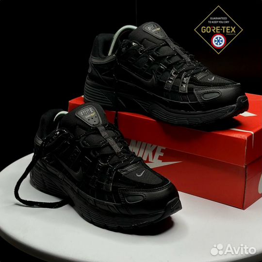 Кроссовки зимние Nike P-6000 black