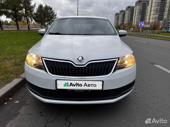 Skoda Rapid 1.6 МТ, 2019, 69 900 км