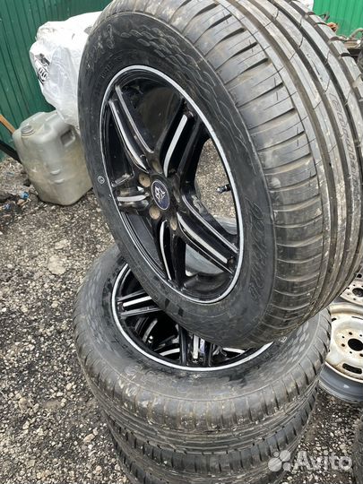 Колеса 225/55/R16 На Vag шины новые