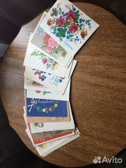 Открытки Поздравительные СССР