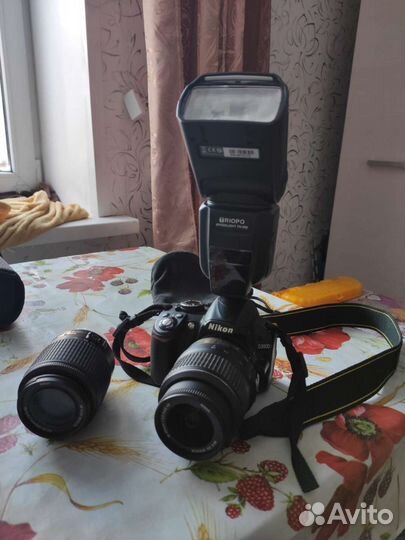 Зеркальный фотоаппарат nikon d3100