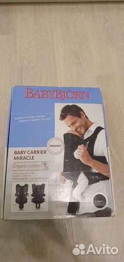 Рюкзак переноска кенгуру Baby Bjorn miracle
