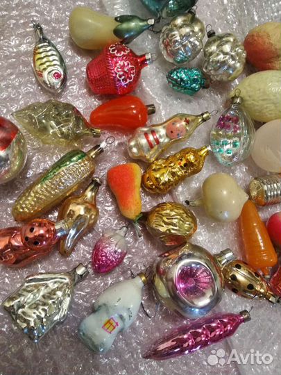 Елочные игрушки СССР