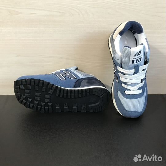 Кроссовки New Balance 574 синие женские