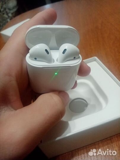 Беспроводные наушники apple airpods 2 Premium +
