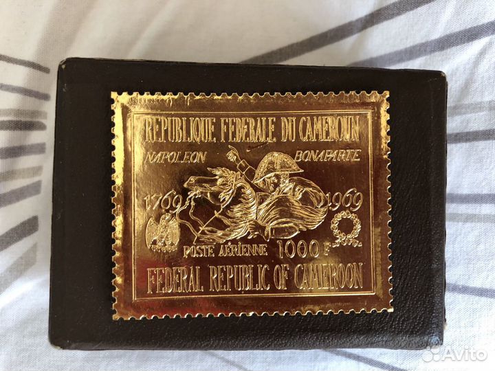 Золотая марка Republic of Cameroon