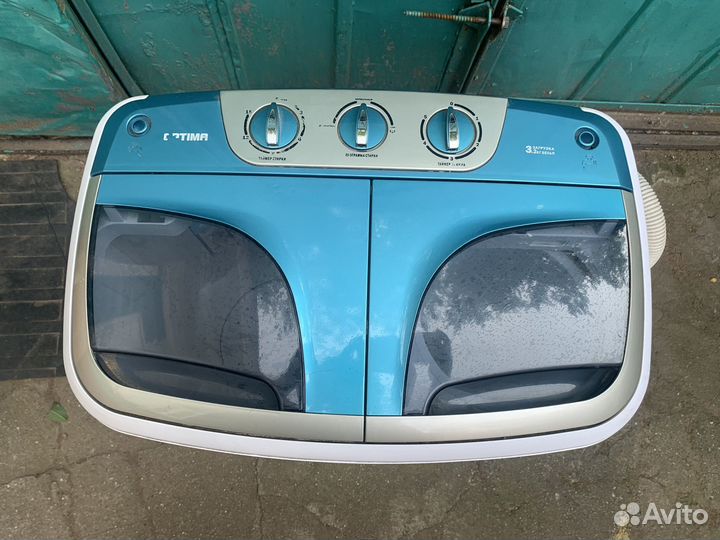 Стиральная машина с отжимом полуавтомат